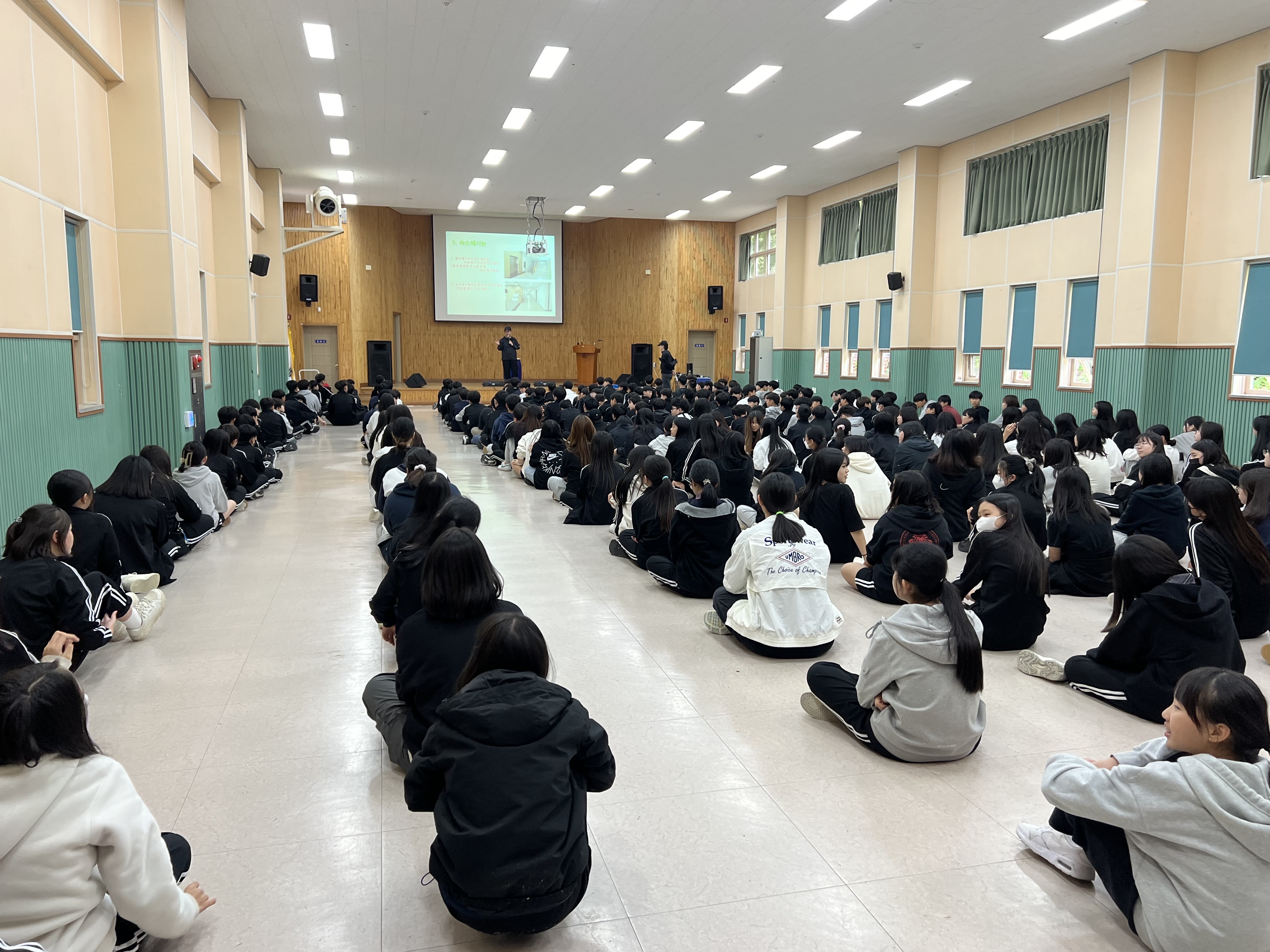 [강릉분소] 강원특별자치도세계잼버리수련장 신고수리건 프로그램 모니터링 실시 